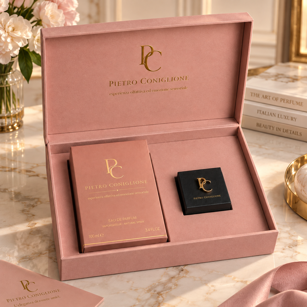Luxury Box Metropolitan Women – Profumo Donna 50 ml e Anello Artigianale Unico