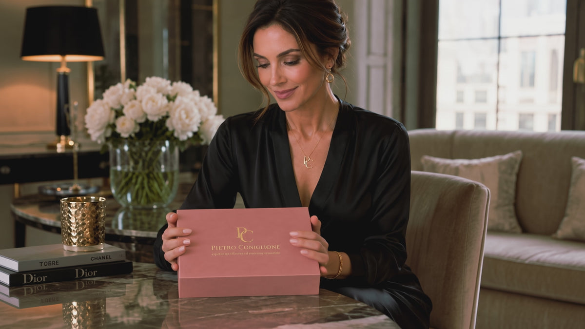 Luxury Box Metropolitan Women – Profumo Donna 50 ml e Anello Artigianale Unico